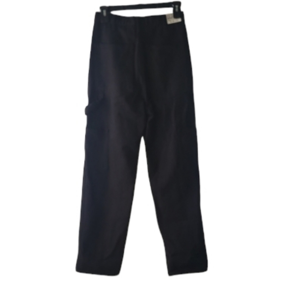 J. Galt Brandy Melville Painter Pants Black Slim Leg Size Small - Picture 4 of 8